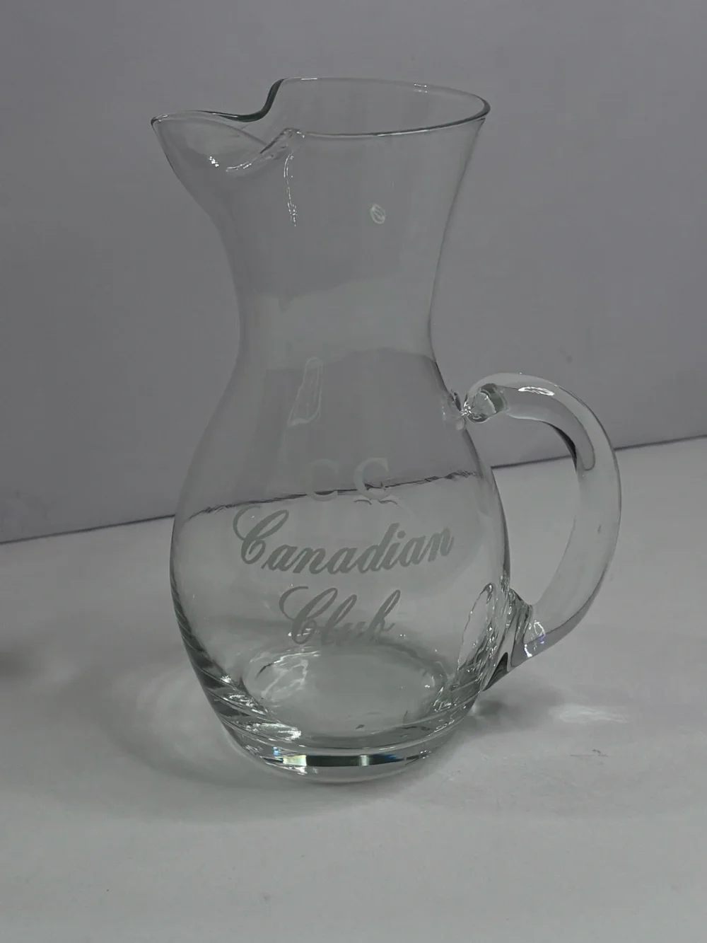 Rare C C Canadian Club Whiskey Pitcher